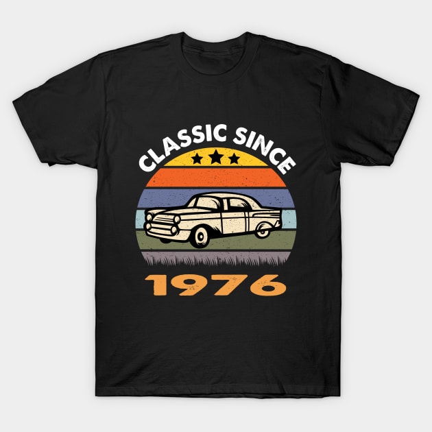 1976 Birthday Vintage T-Shirt by othmane4